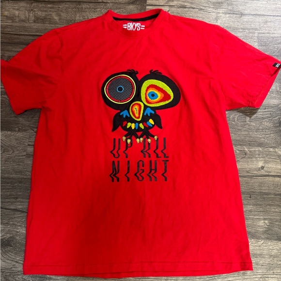 Vibrant Red Short Sleeve Tees - Picture 2 of 7